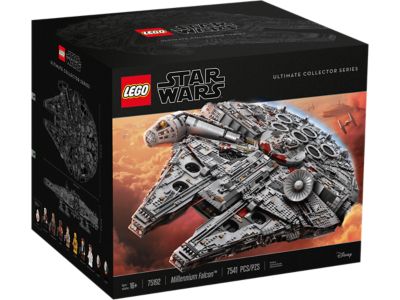 Build, play and display the ultimate LEGO® Star Wars Millennium Falcon with amazing external detailing, large cockpit, detailed interior, 7,500 elements and 2 crews!                                                                                                                                                                                                                                                                                                                                               