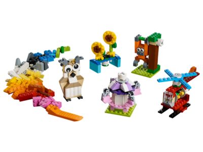 La boîte de briques et d'engrenages LEGO