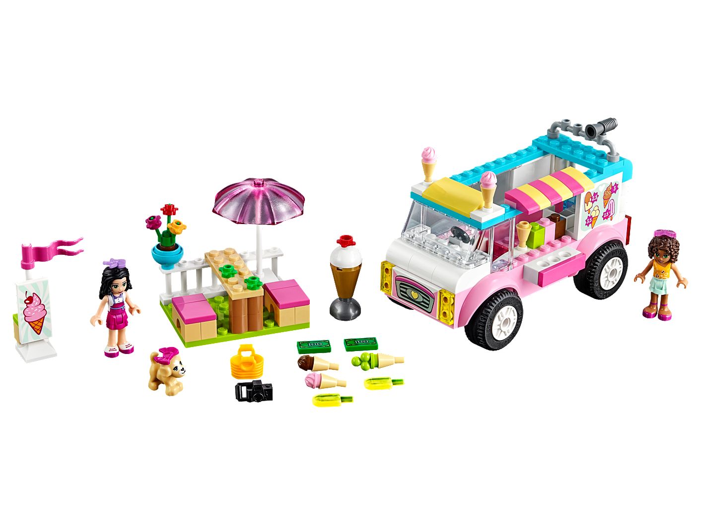 walmart lego ice cream truck