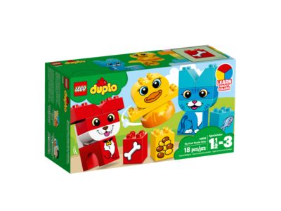 Meine Ersten Tiere Farben Lernen 10858 Duplo Offiziellen Lego Shop De