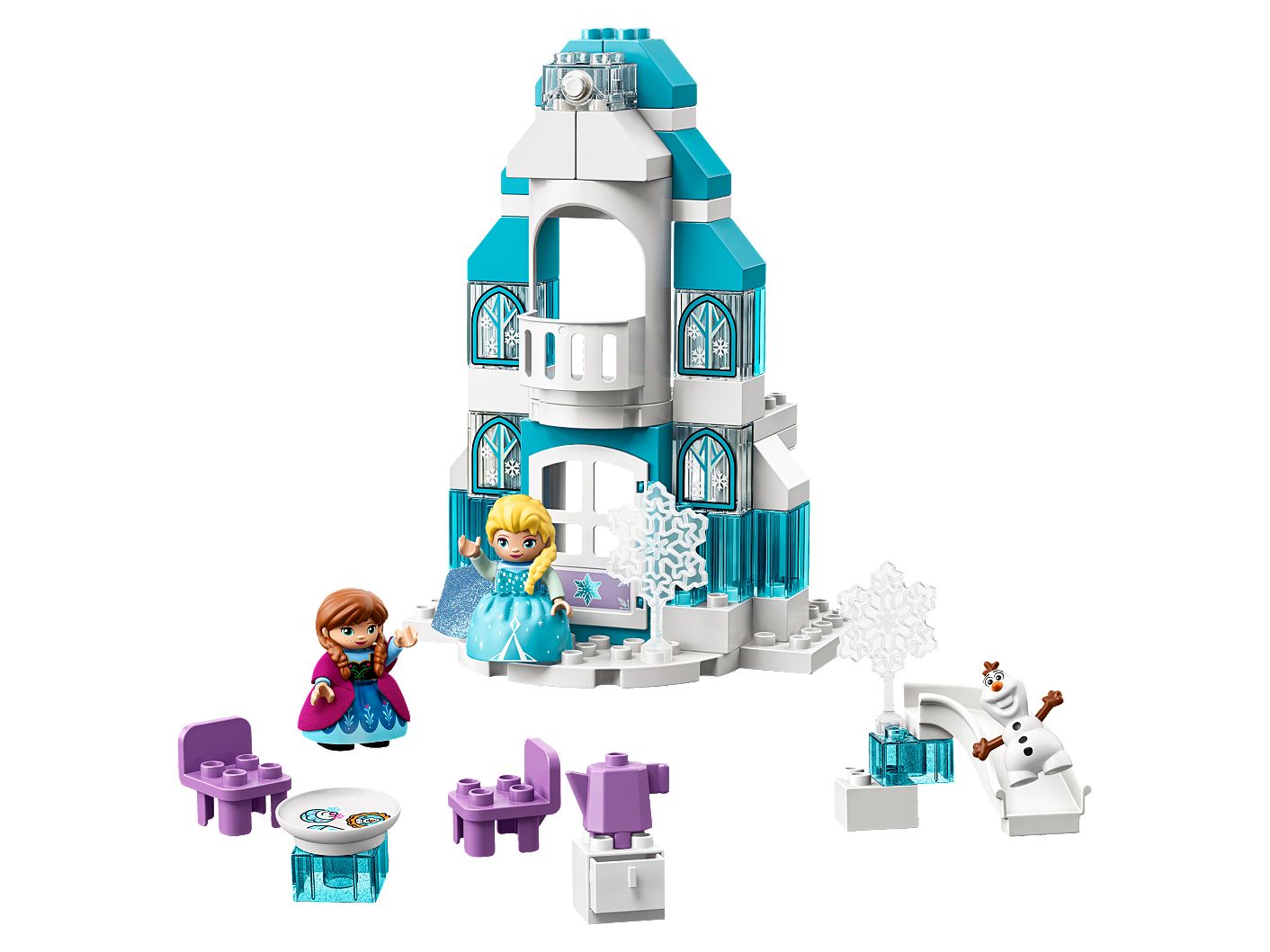 playset duplo elsa and olaf ́s ice party lego 10920