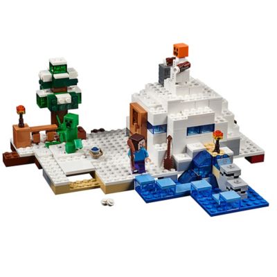 The Snow Hideout - 21120  Minecraft™  LEGO Shop
