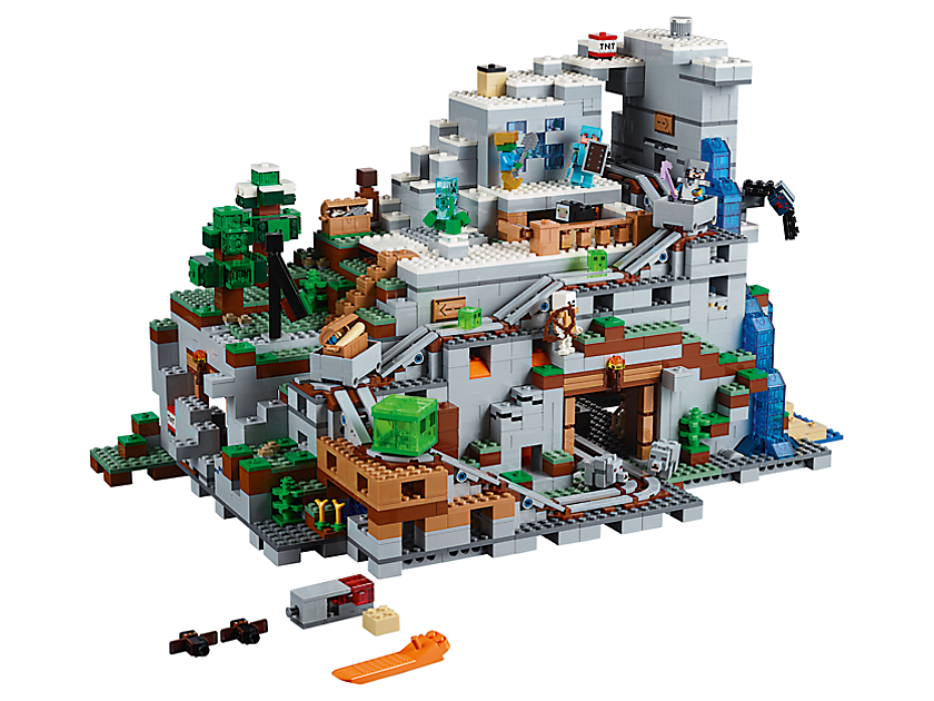 Lego Minecraft The Mountain Cave 21137 The Toy Detectives