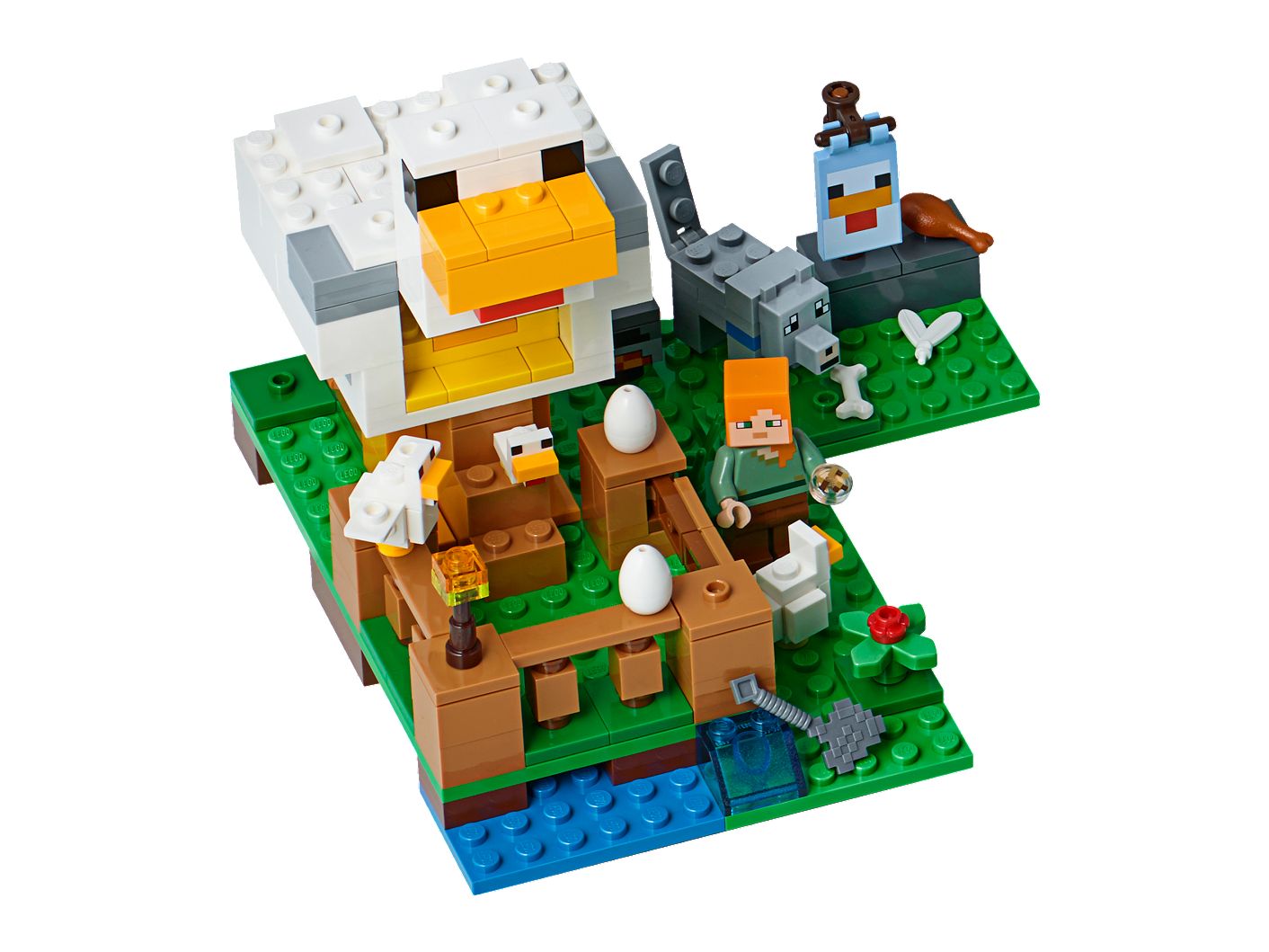 The Chicken Coop 21140 Minecraft Buy Online At The Official Lego Shop Us