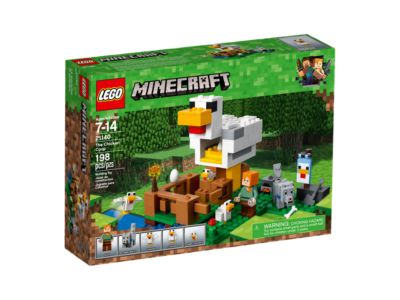 lego minecraft chicken coop