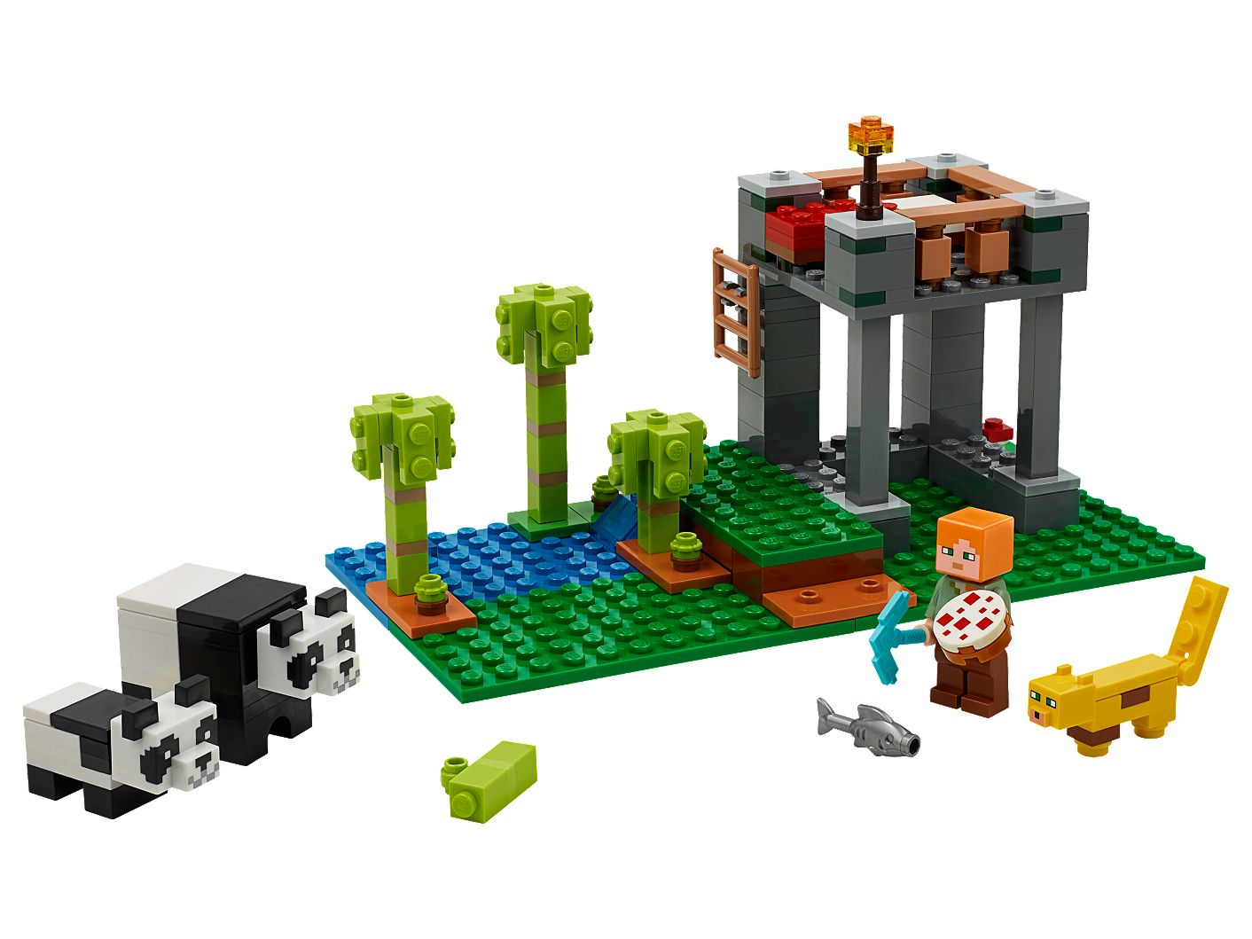 The Panda Nursery 21158 | Minecraft™ | Buy online at the Official LEGO ...