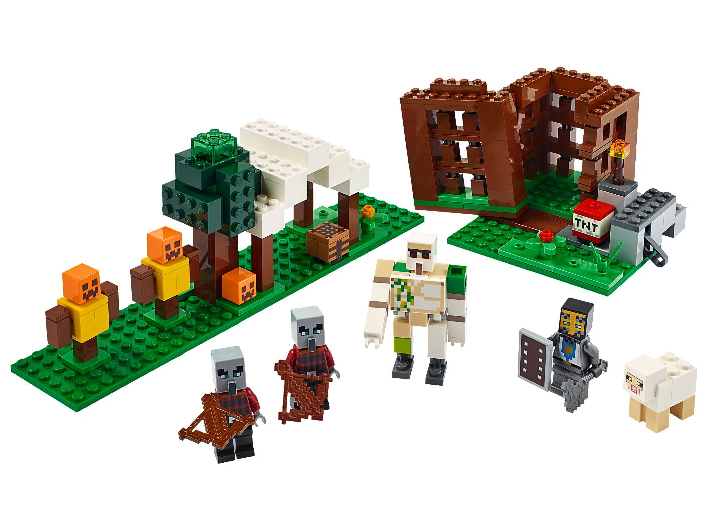 The Pillager Outpost 21159 Minecraft Buy Online At The Official Lego Shop Us