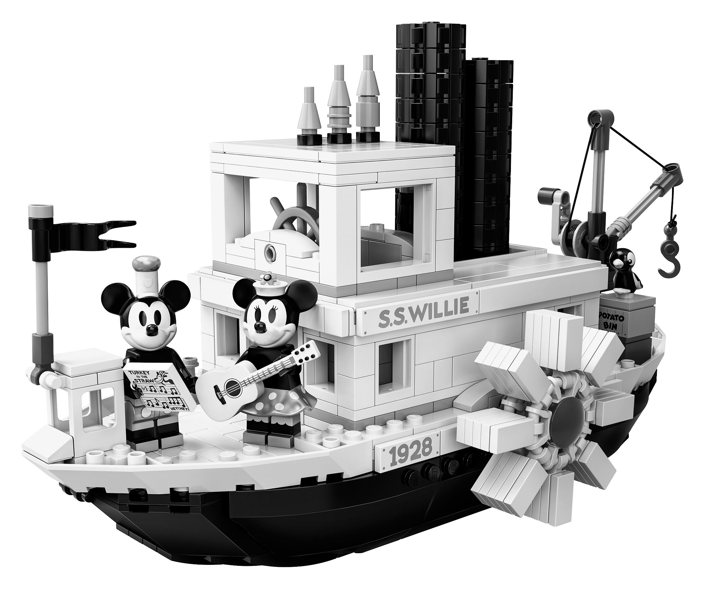 Steamboat Willie 21317 Disney Offiziellen Lego Shop De