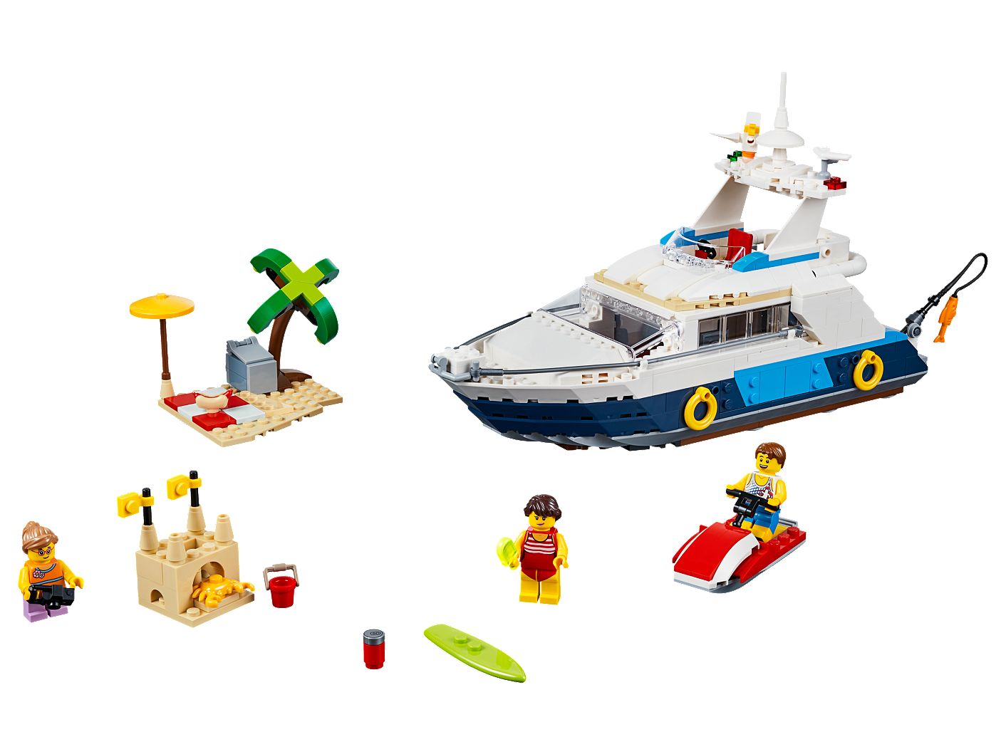 Abenteuer Auf Der Yacht 31083 Creator 3 In 1 Sets Offiziellen Lego Shop De