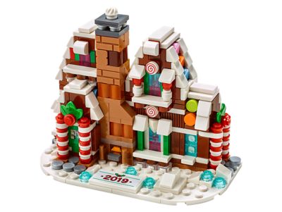 lego gingerbread house