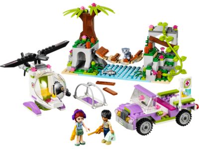 lego jungle rescue helicopter