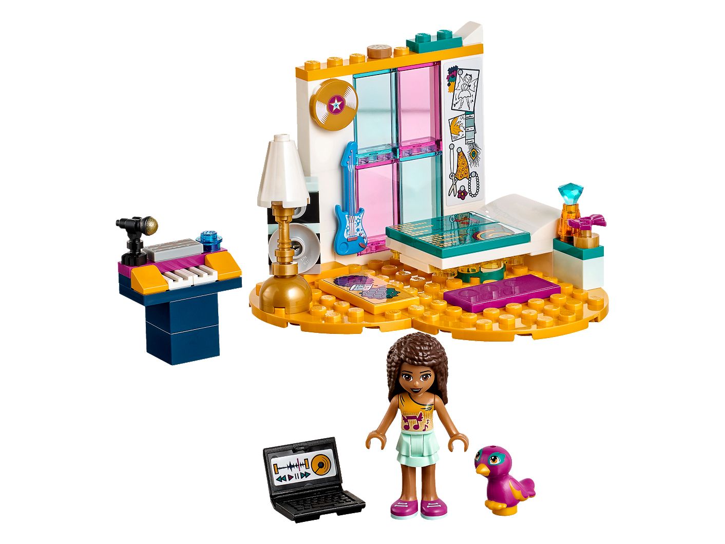 Andrea S Bedroom 41341 Friends Buy Online At The Official Lego Shop Us