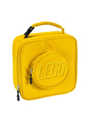 lego brick lunch bag
