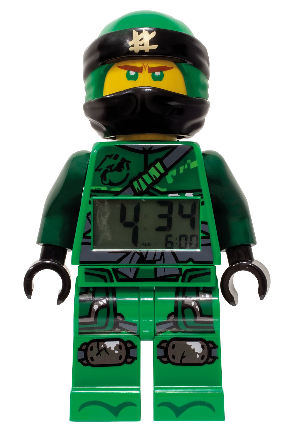 LEGO NINJAGO Lloyd Minifigure Alarm Clock 5005691