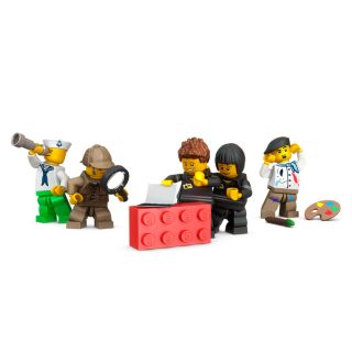 LEGO® Minifigure Display Case 16 â Blue - 5005772 | UNKNOWN | LEGO Shop