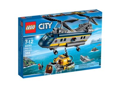 Tiefsee Helikopter 60093 City Offiziellen Lego Shop De