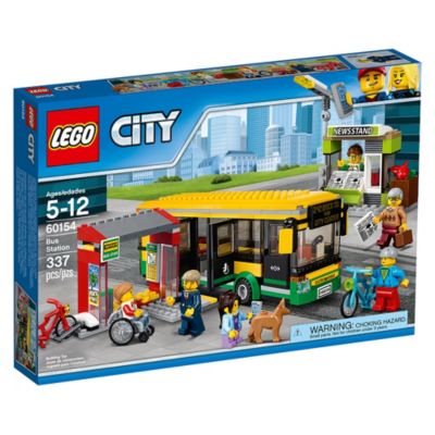 lego city bus station instructions