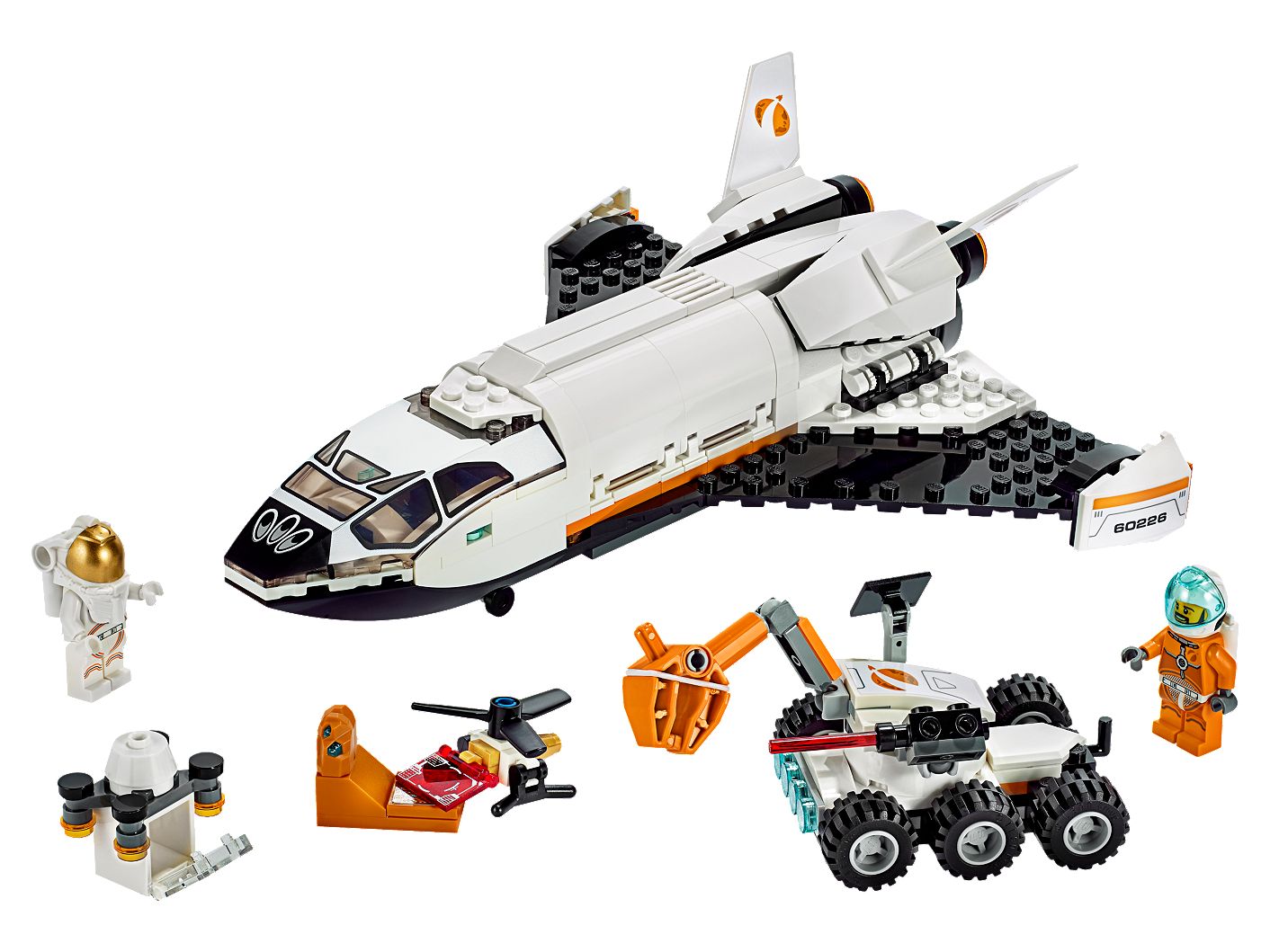 Mars Forschungsshuttle 60226 City Offiziellen Lego Shop De