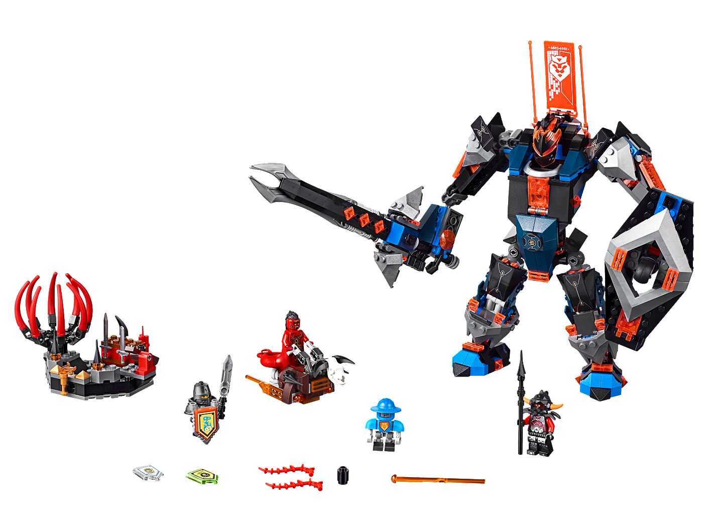 lego black knight mech