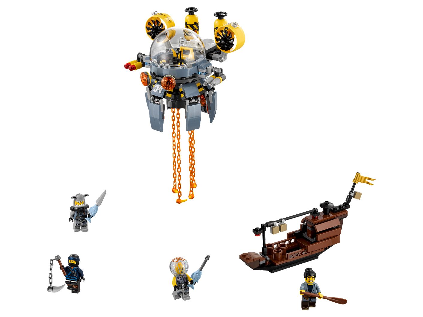 Turbo Qualle 70610 Ninjago Offiziellen Lego Shop De