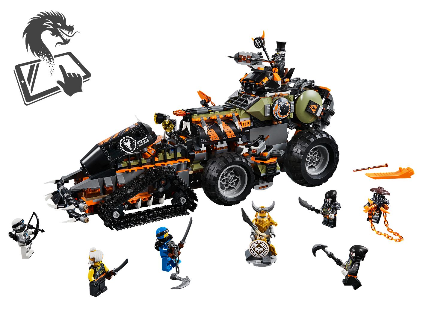 Dieselnaut - 70654 | NINJAGO® | LEGO Shop