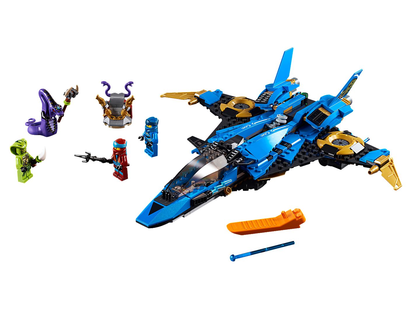 LEGO NINJAGO® 70668 Jay's Storm Fighter 360°   YouTube