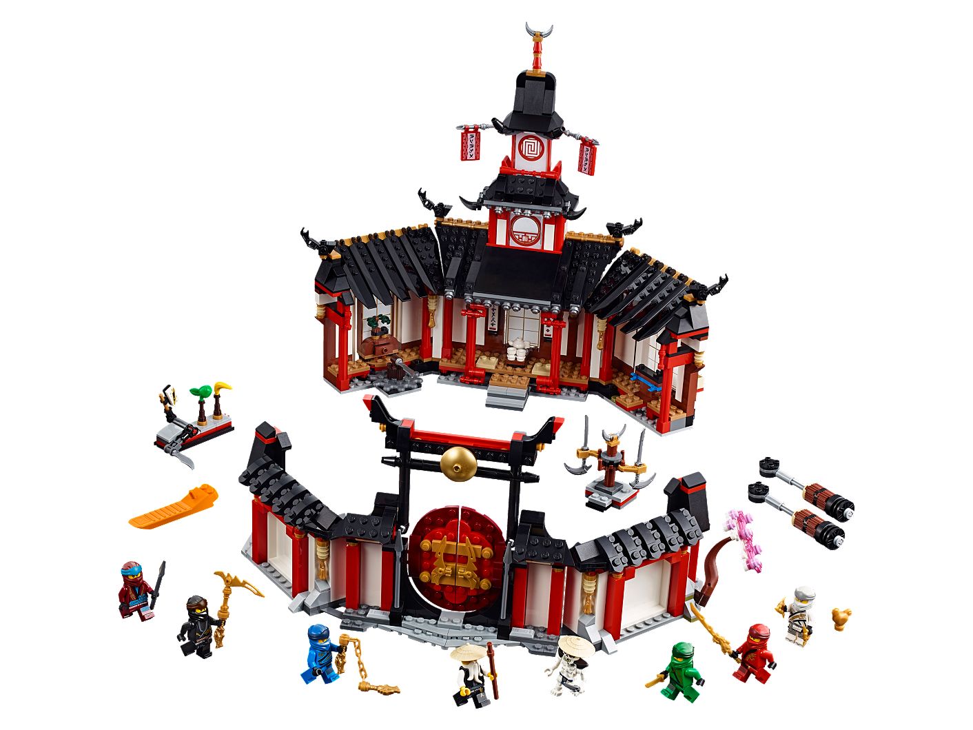 Monastery of Spinjitzu - 70670 | NINJAGO® | LEGO Shop