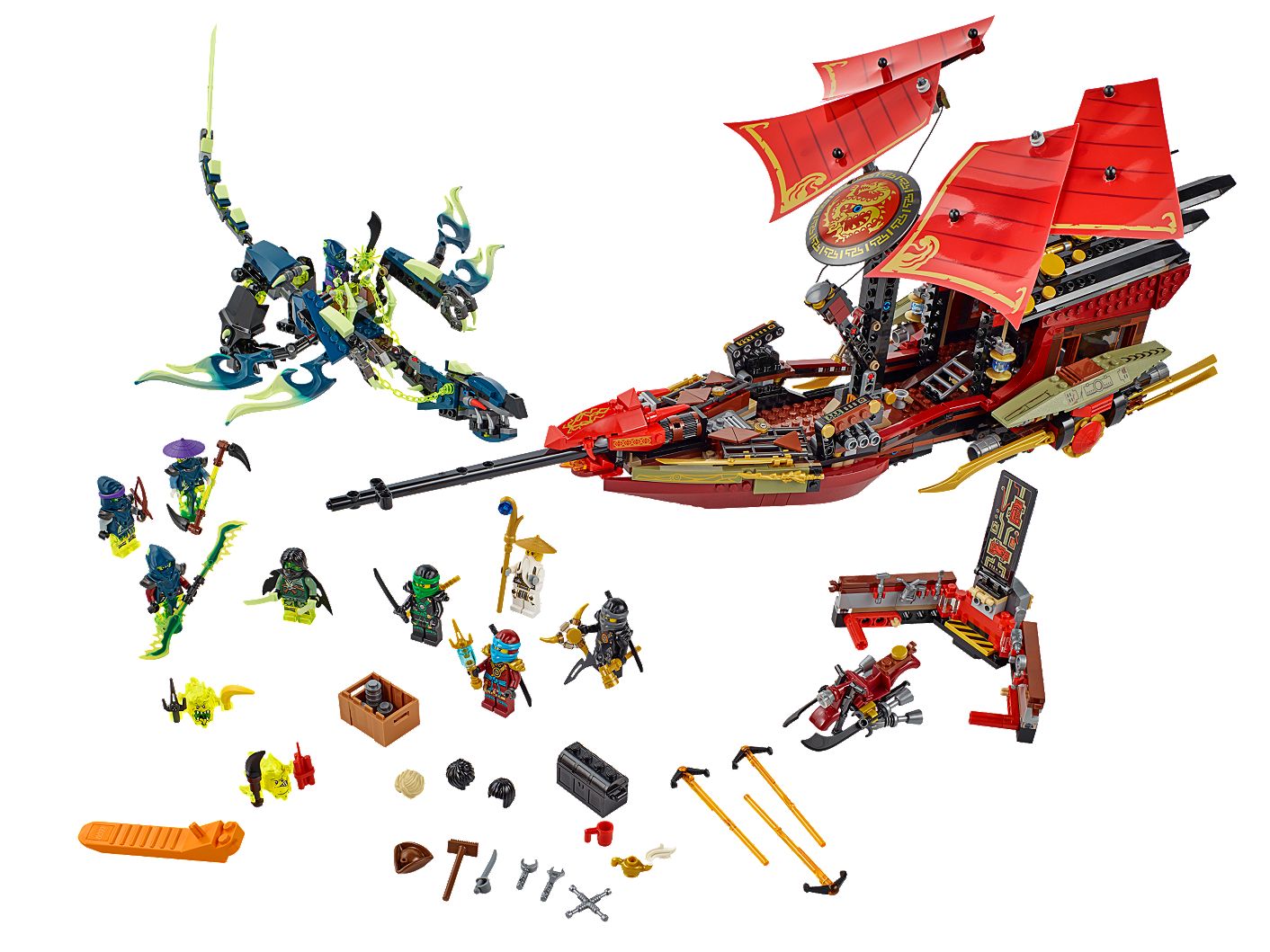 Der Letzte Flug Des Ninja Flugseglers 70738 Ninjago Offiziellen Lego Shop At