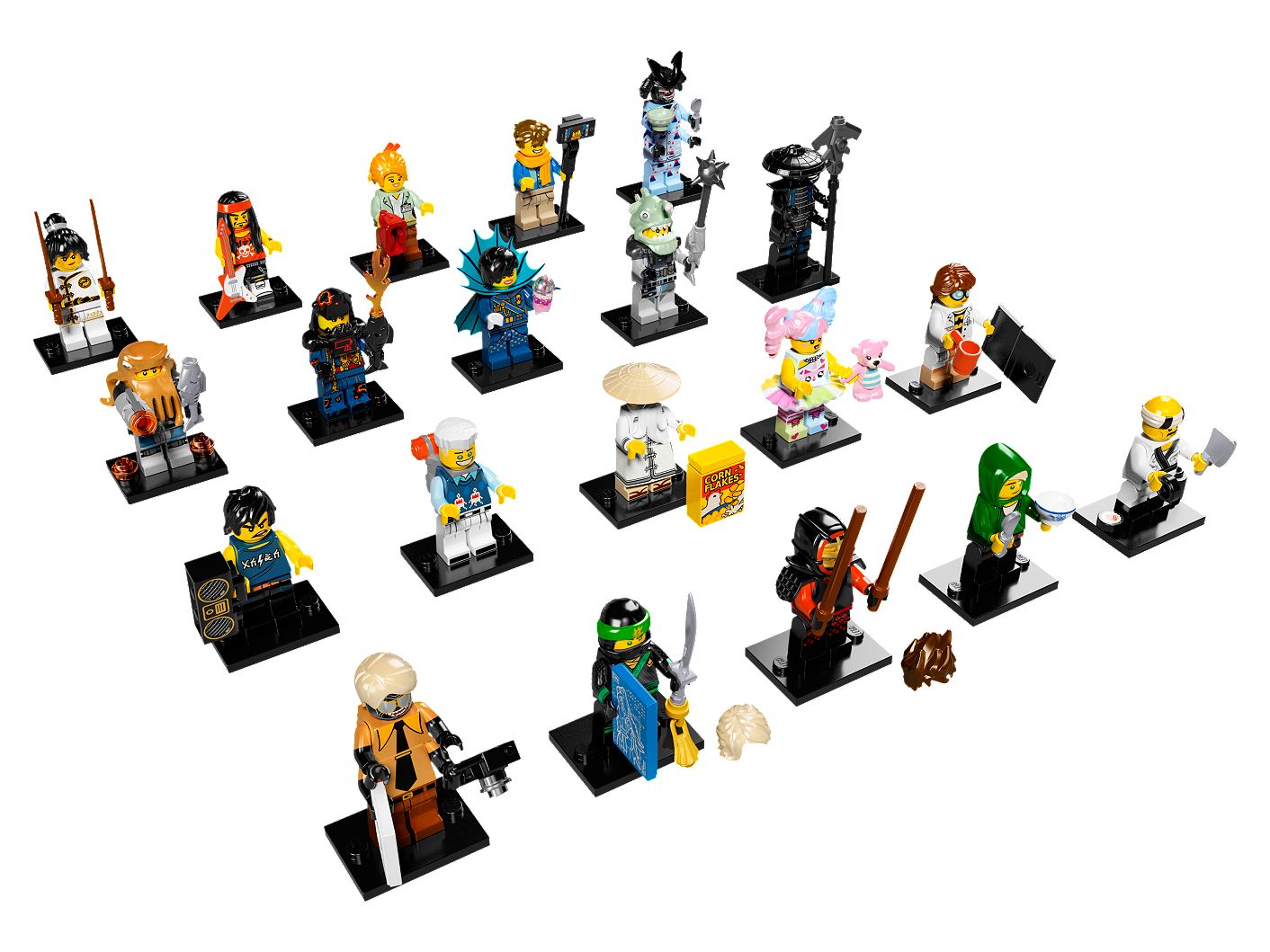 Lego 71019 Ninjago Movie Collectible Minifigure Series   All 20 Figures