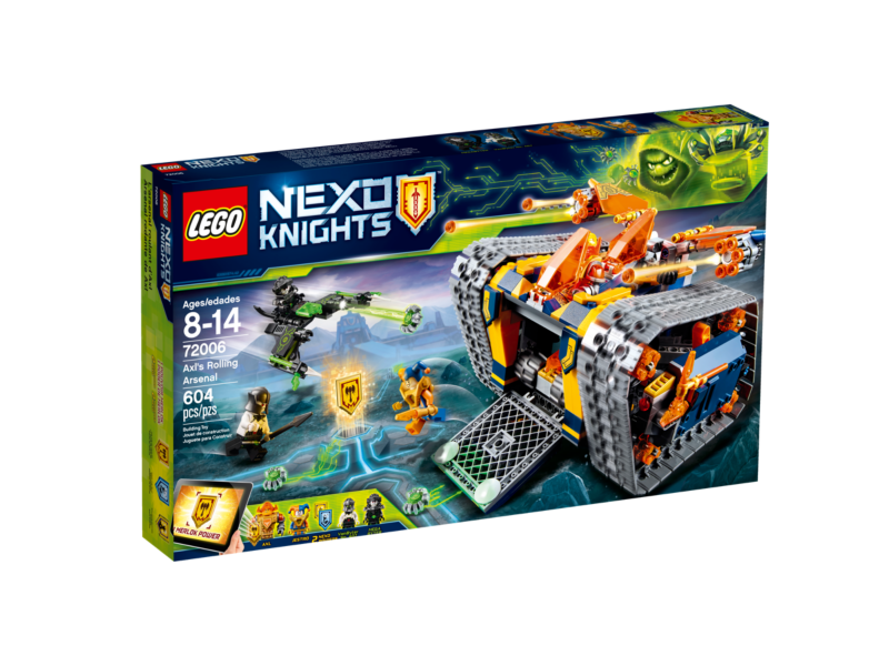 Axl S Rolling Arsenal 72006 Nexo Knights Buy Online At The
