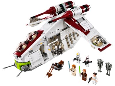 LEGO Star Wars Republic Dropship with AT-OT Walker 10195