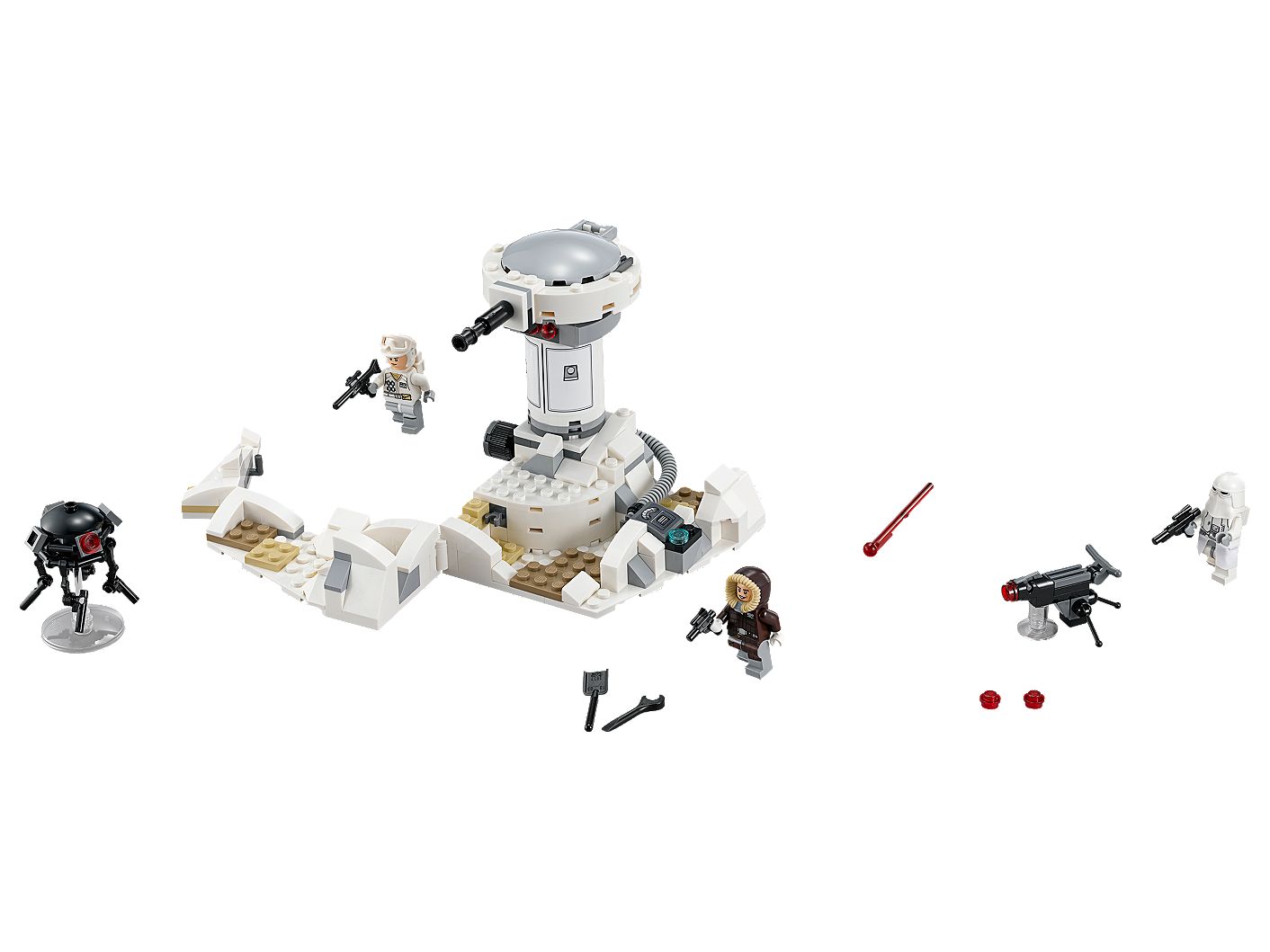 lego hoth attack 75138