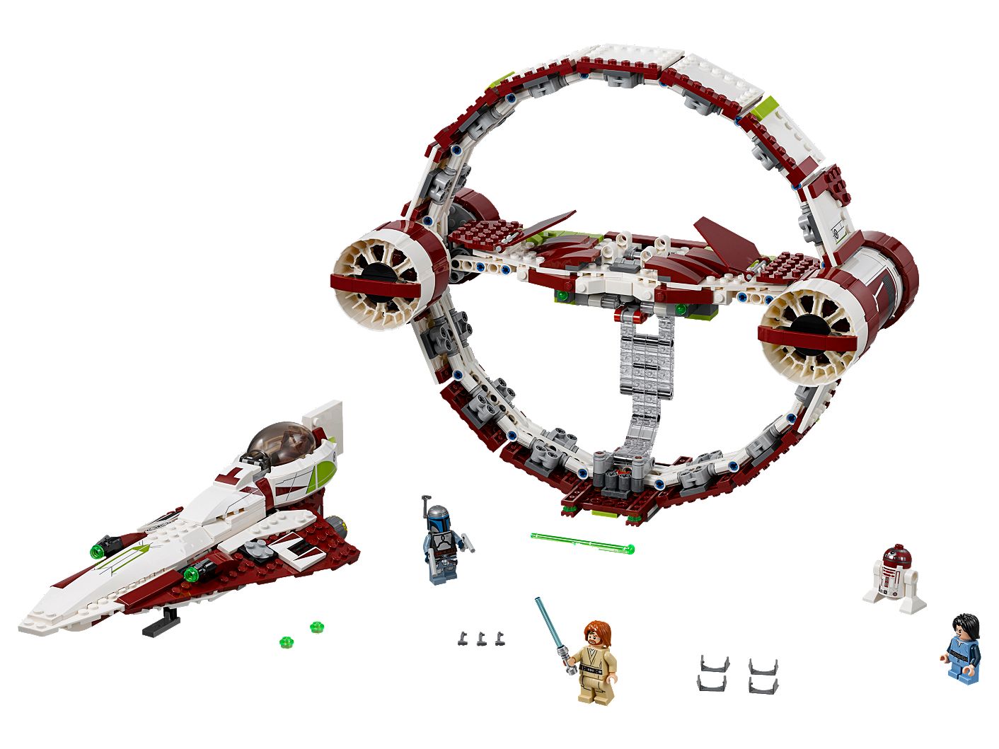 Jedi Starfighter With Hyperdrive 75191 Star Wars Offiziellen Lego Shop Lu