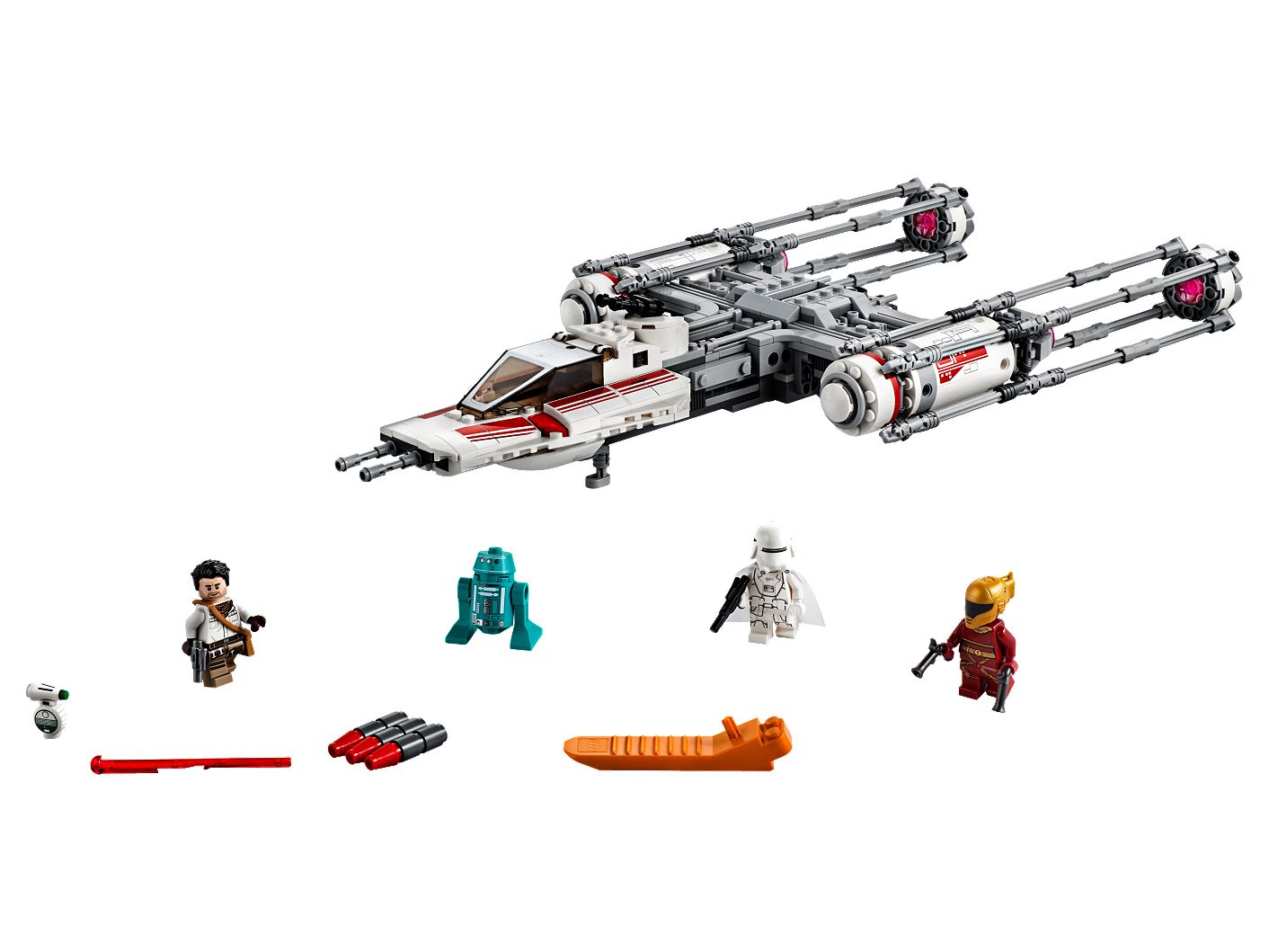 Widerstands Y Wing Starfighter 75249 Star Wars Offiziellen Lego Shop De