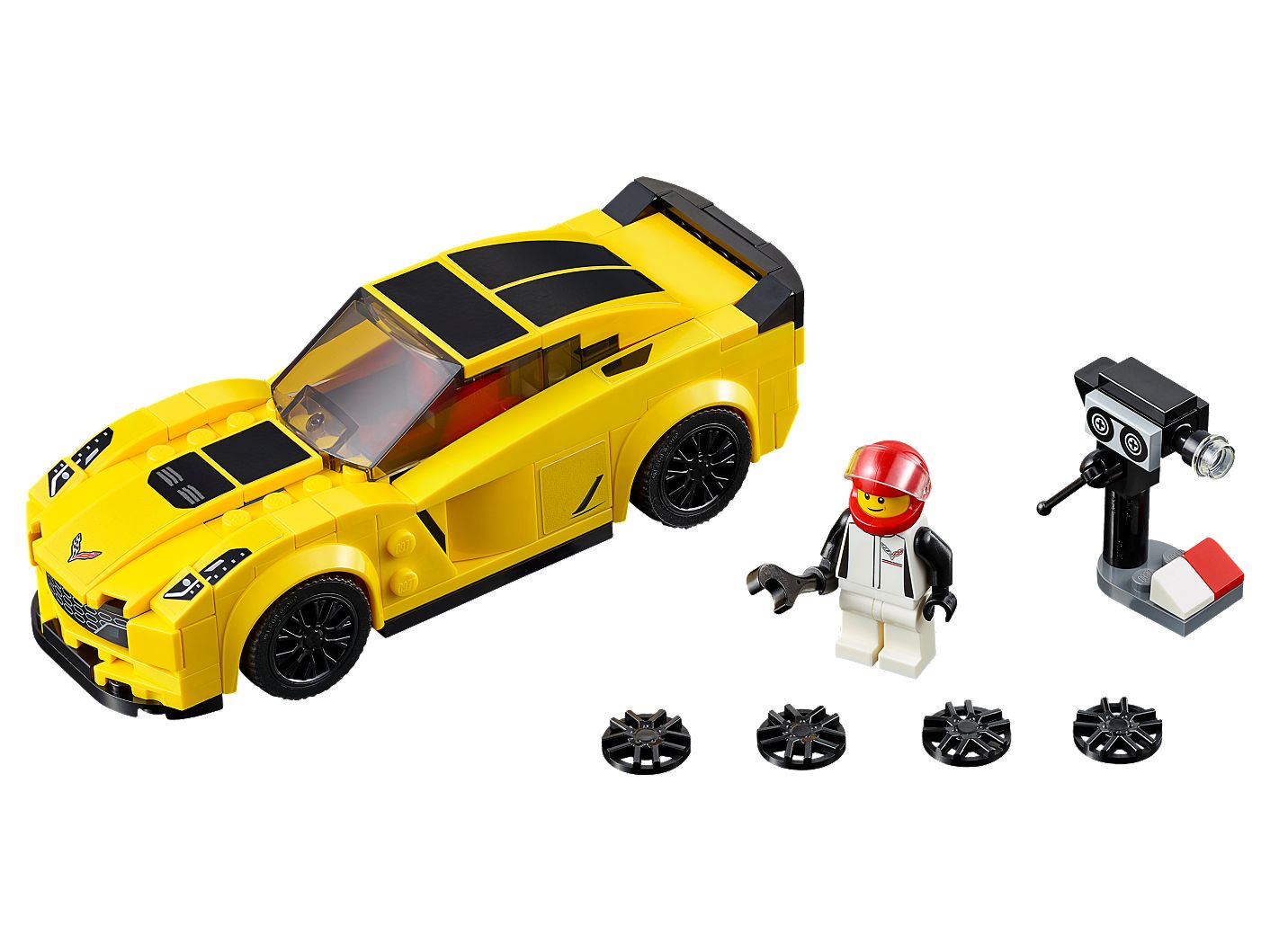 Chevrolet Corvette Z06 75870 Speed Champions Buy online at the Official LEGO® Shop US