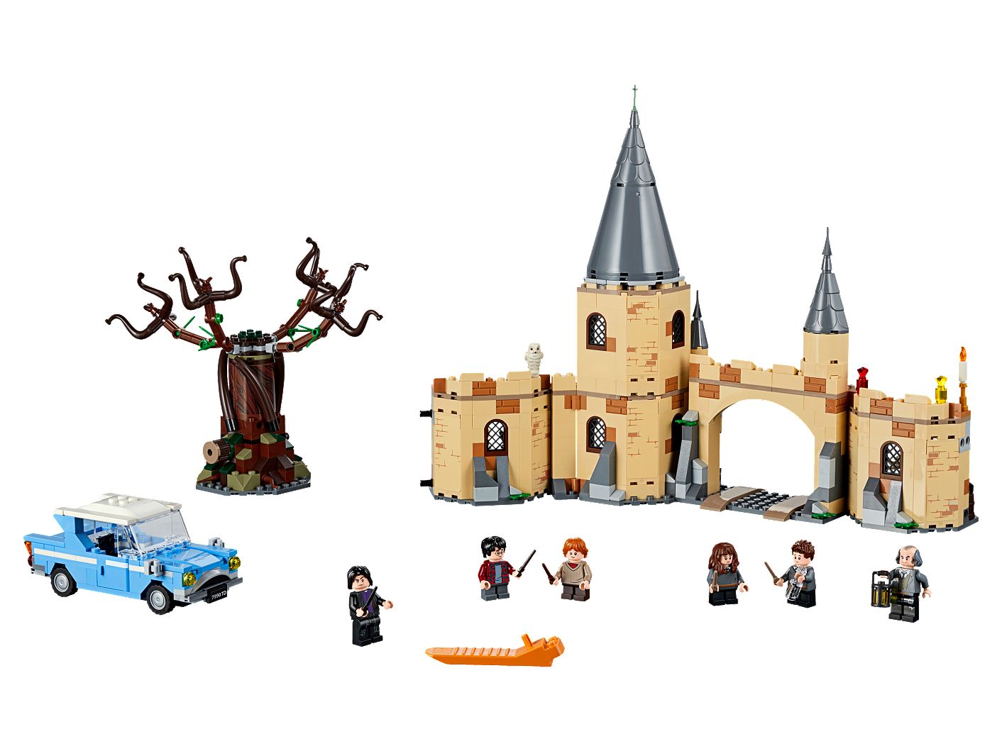 harry potter lego whomping willow game