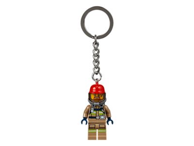 lego firefighter keychain