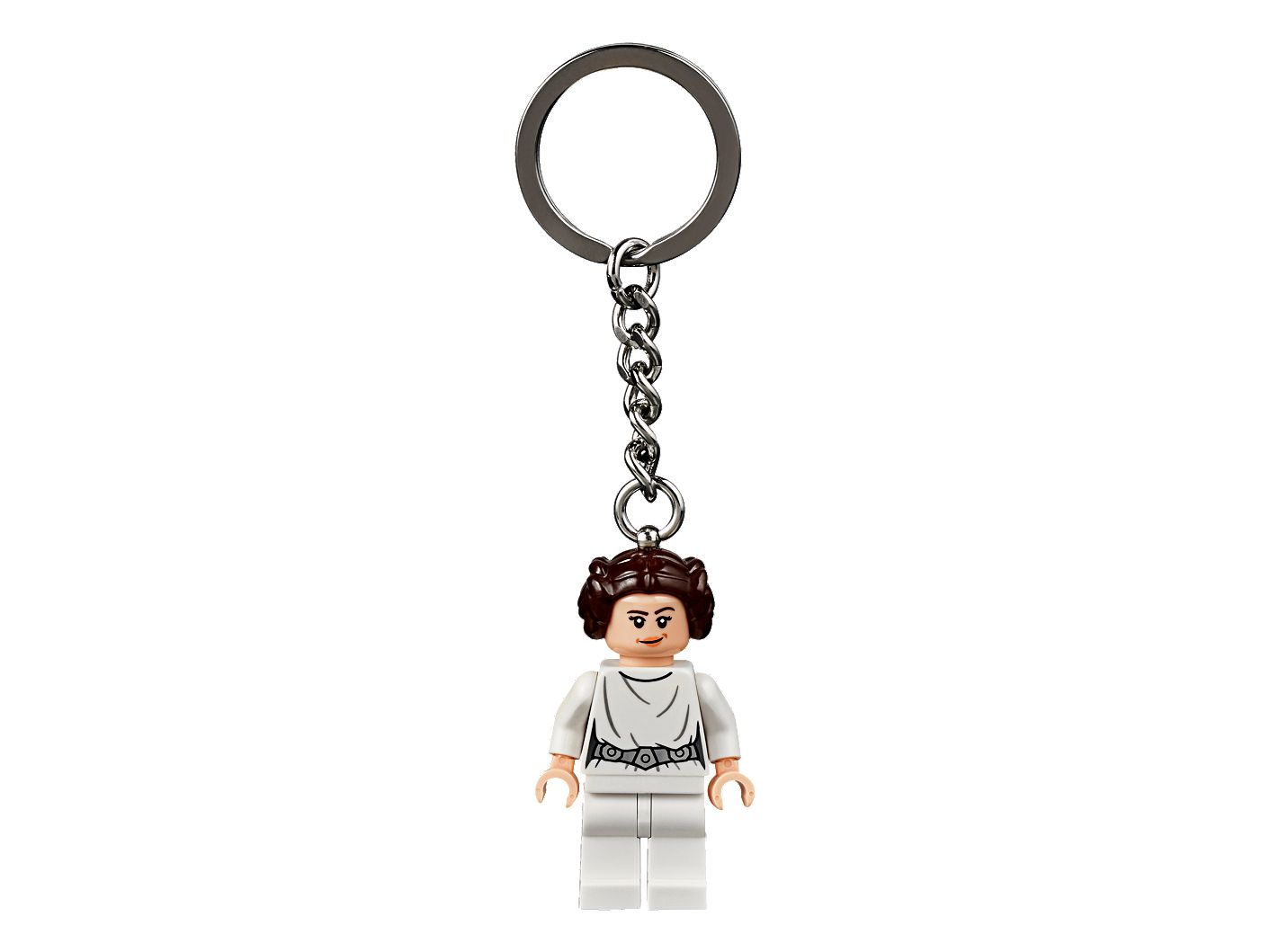leia lego keychain
