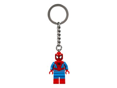 lego spiderman keyring