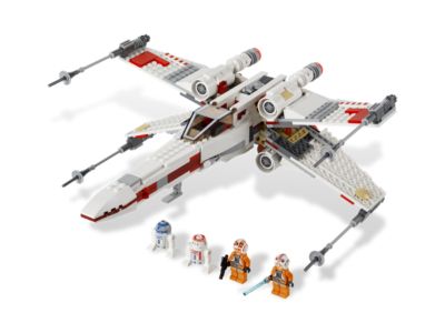 luke skywalker ship lego