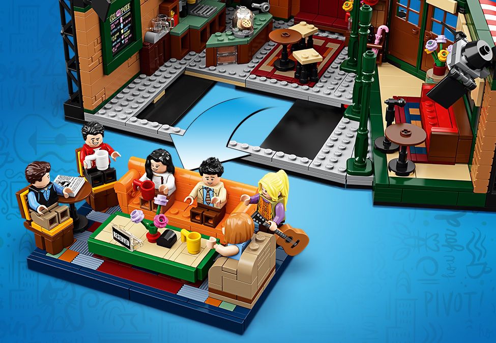 Central Perk 21319 | Ideas | Buy online at the Official LEGOÂ® Shop DK